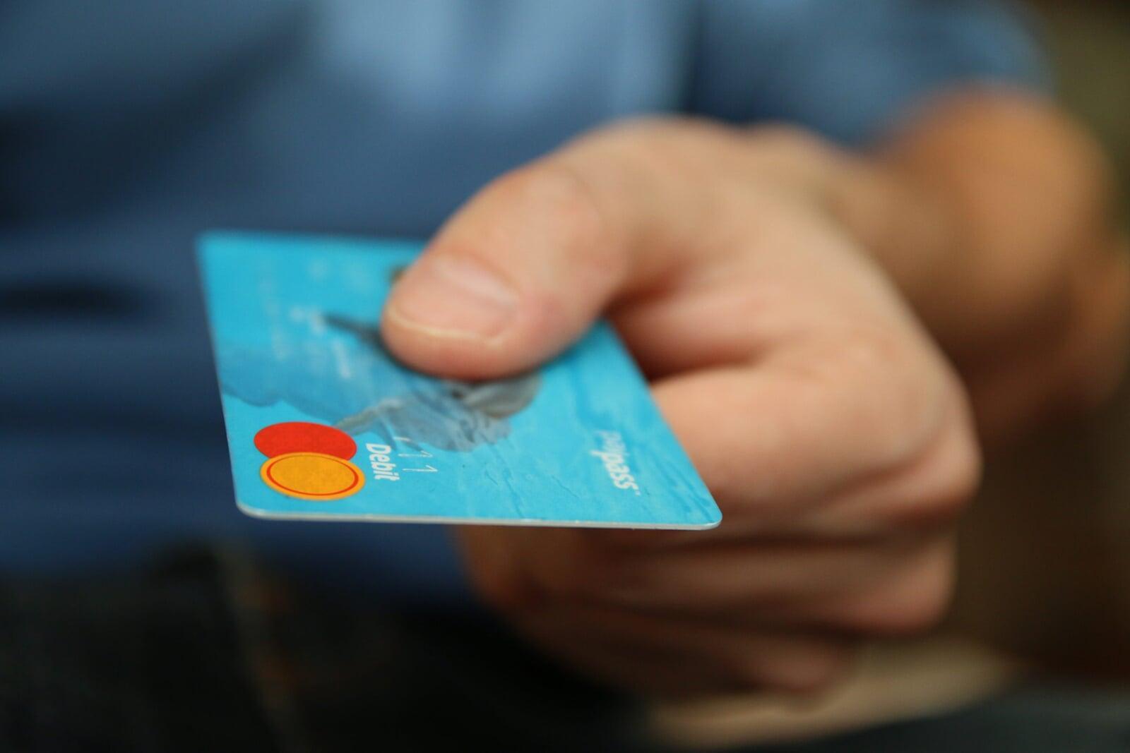 bankpas voor budgetbeheer